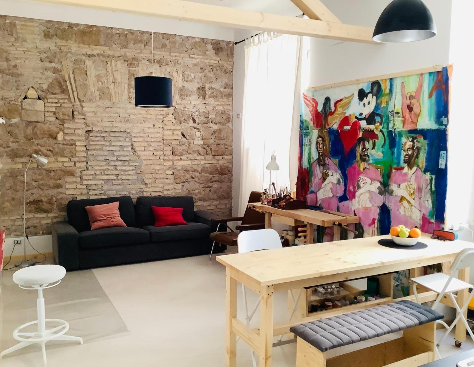 Art House Center Rome Hotell Exteriör bild