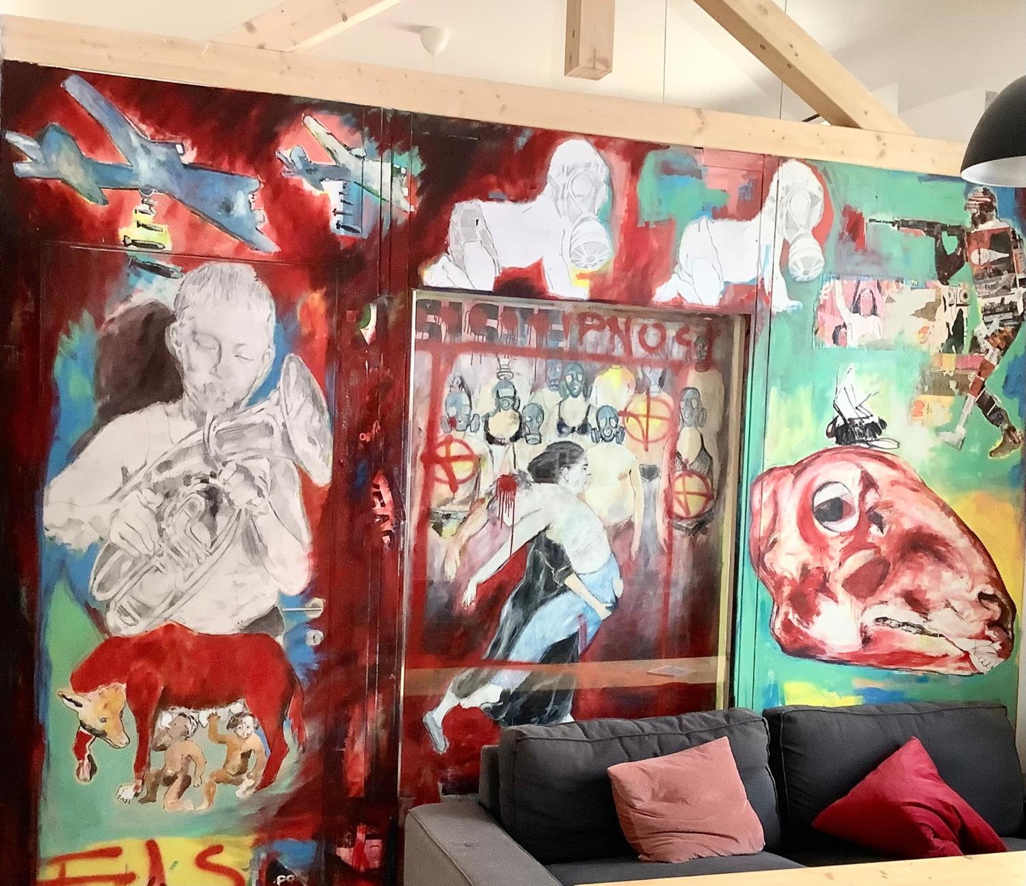 Art House Center Rome Hotell Exteriör bild